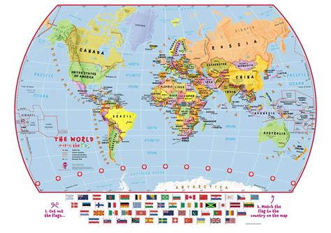 match map to country